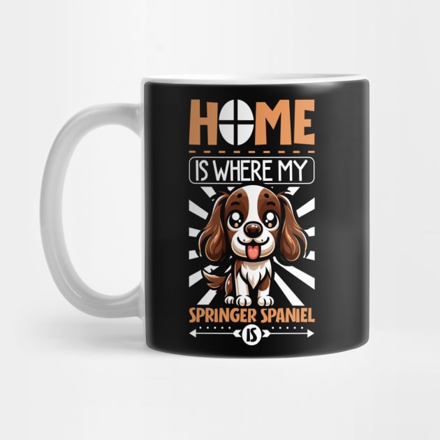 Home is with my English Springer Spaniel by Modern Medieval Design